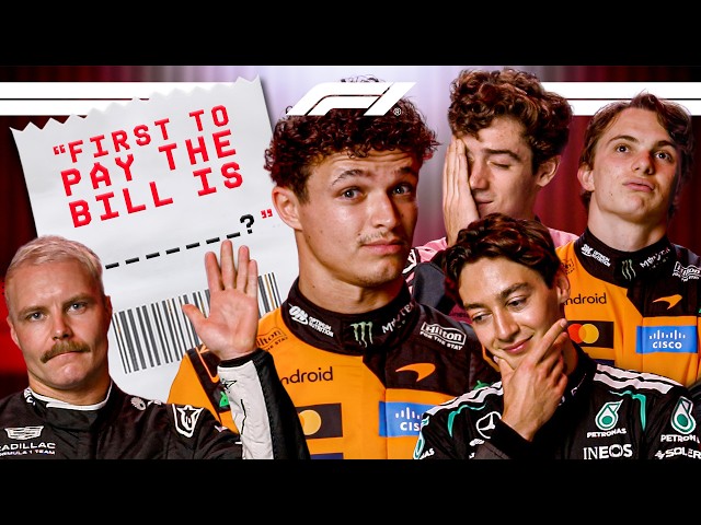 F1 Drivers Play Fill In The Blanks!