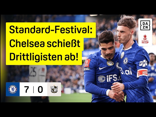 Palmer & Co. make short work of it: Chelsea - Port Vale | Quarter-final | FA Cup | DAZN Highlights