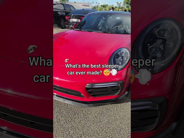 What’s the best sleeper car ever made? 😴💨