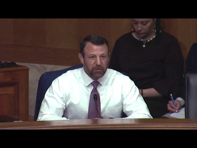 Sen. Mullin Questions Cherokee Nation Chief Hoskin. | Senate SCIA Hearing