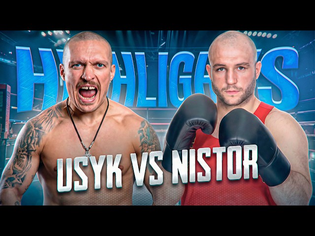 Schwergewichtsboxen! Oleksandr Usyk (UKRAINE) gegen Mihai Nistor (RUMÄNIEN) | Kampf-Highlights