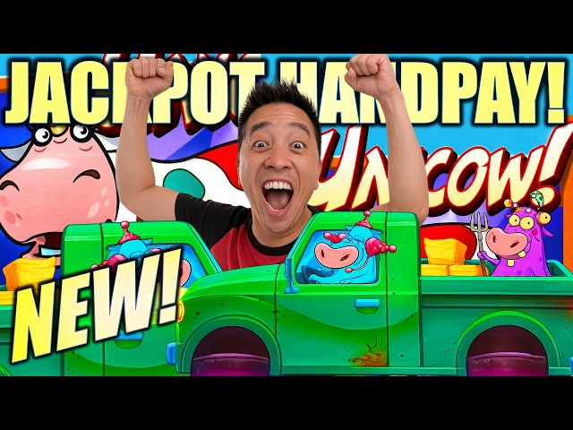 ★JACKPOT HANDPAY!★ I GOT THE UNICOW!!! 🤠 NEW! VISITORS FROM THE PLANET MOOLAH Slot Machine