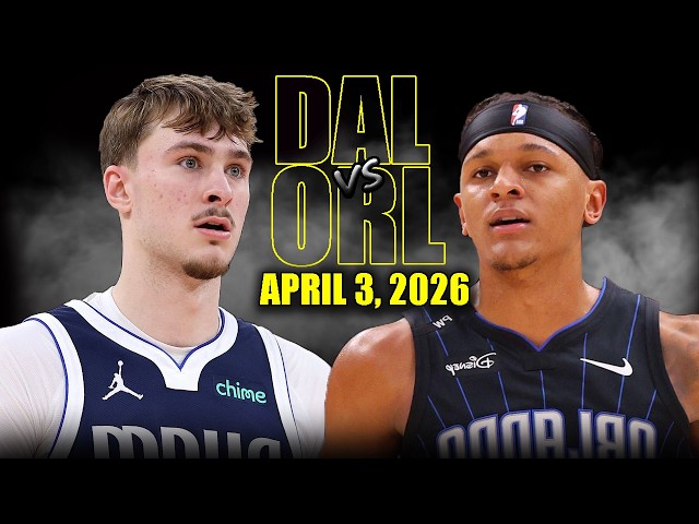 Dallas Mavericks vs Orlando Magic Full Game Highlights – April 3, 2026 | NBA Season