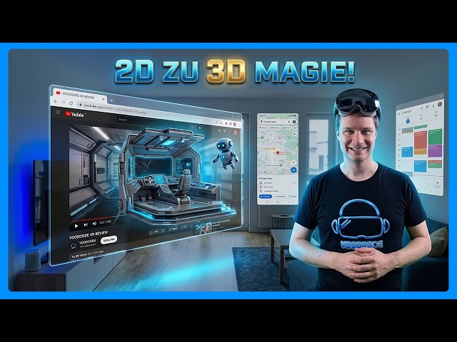 Android XR Update: Samsung Galaxy XR turns every app into 3D!