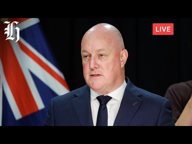 NZ Herald Live: Christopher Luxon holds post-Cabinet press conference