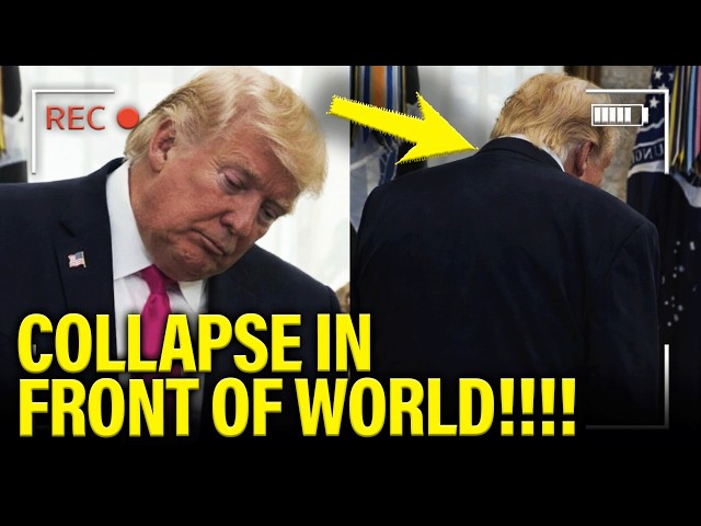 Trump’s HEALTH COLLAPSES in Front of World DURING WAR!!!