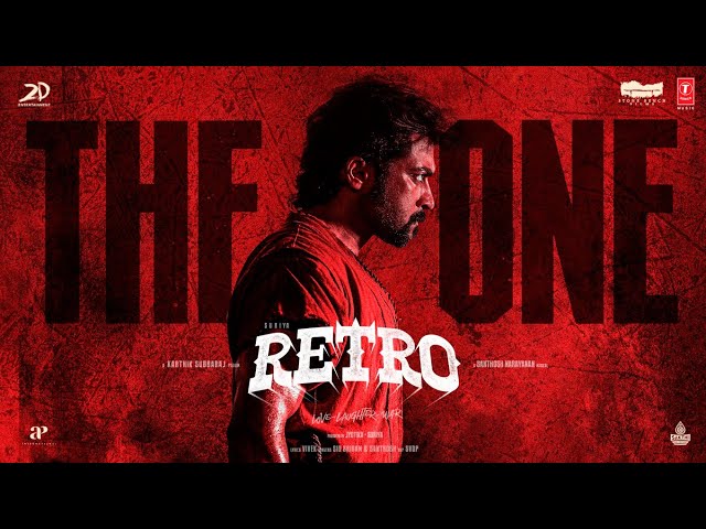 THE ONE - RETRO | Suriya | Karthik Subbaraj | Santhosh Narayanan | Sid Sriram | SVDP | Vivek