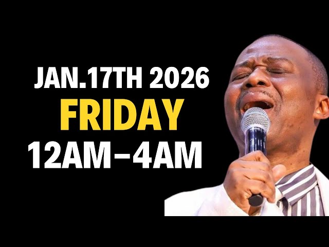 12am Dr Dk Olukoya 2026: Blood Of Jesus Warfare Spiritual Prayers Jan 17 2025