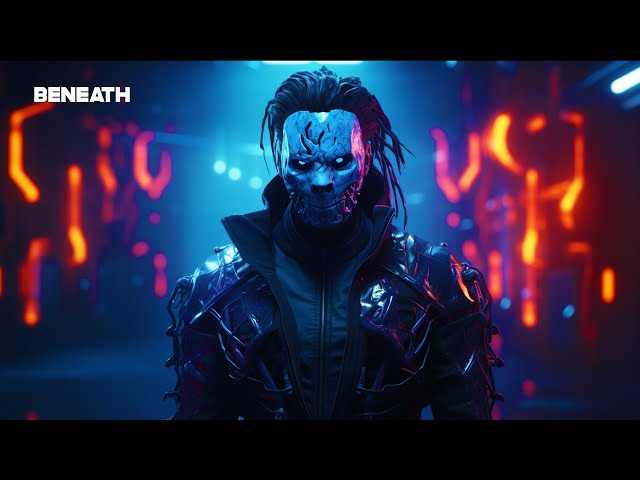 Cyberpunk Dark Synth Mix - Beneath // Darksynth Industrial Synthwave Music
