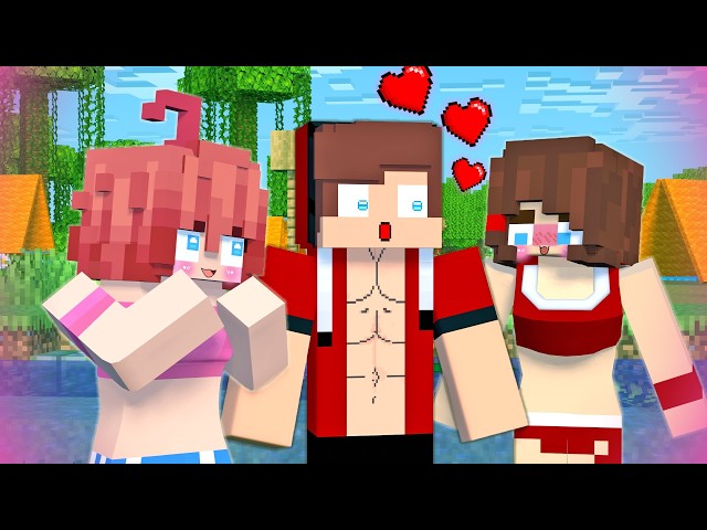 MAIZEN : love story JJ & jj sister in Camp !! - Minecraft Animation JJ & Mikey