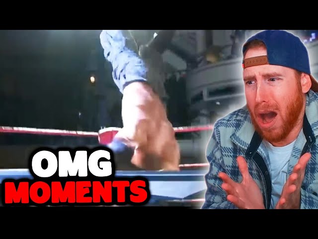 INSTANT PARALYSIS!!! OMG MOMENTS CRAZIEST Pro Wrestling Moves 36
