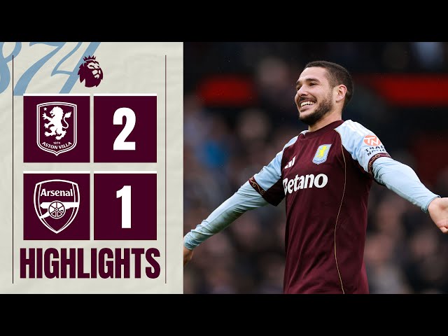 Buendía’s 95′ WINNER! 😱💥 | Aston Villa 2-1 Arsenal