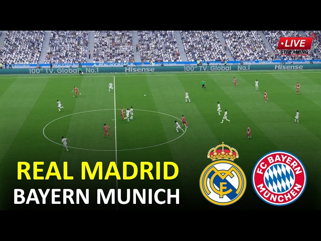 🔴Real Madrid vs Bayern Munich Live I UEFA Champions League 2026 Full Match Streaming I Simulation
