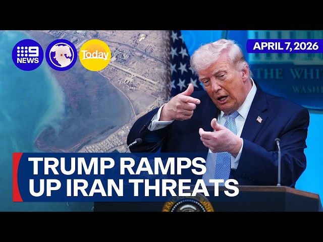 'Decimated': Trump's attack plans for civilian infrastructure | 9 News Australia