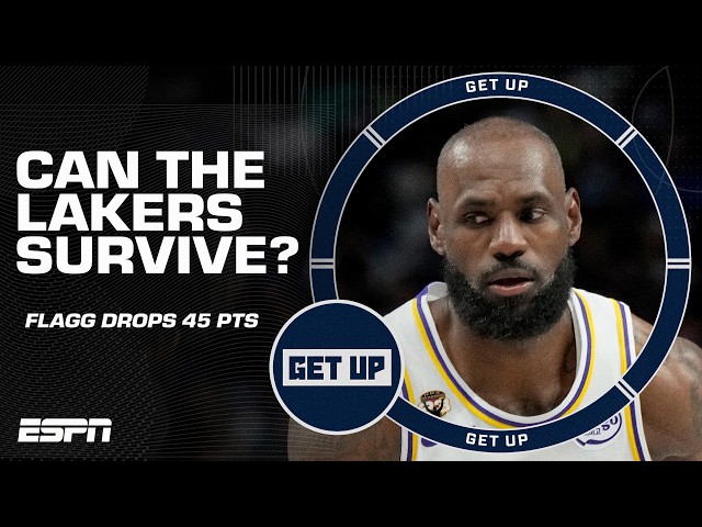 Cooper Flagg DROPS 45 PTS on the Lakers 😱 Can L.A. SURVIVE without Doncic & Reaves? | Get Up