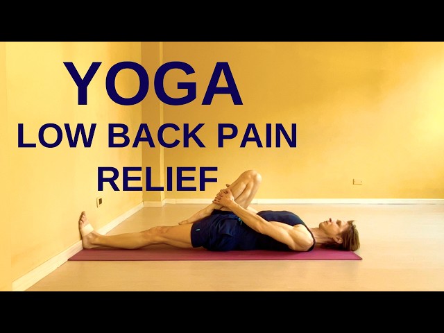 Low Back Pain Relief | Iyengar Yoga for Beginners | Gentle Therapeutic Sequence
