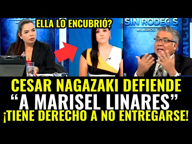 César Nagazaki, Adrián Villar's lawyer, defends Marisel Linares against accusations