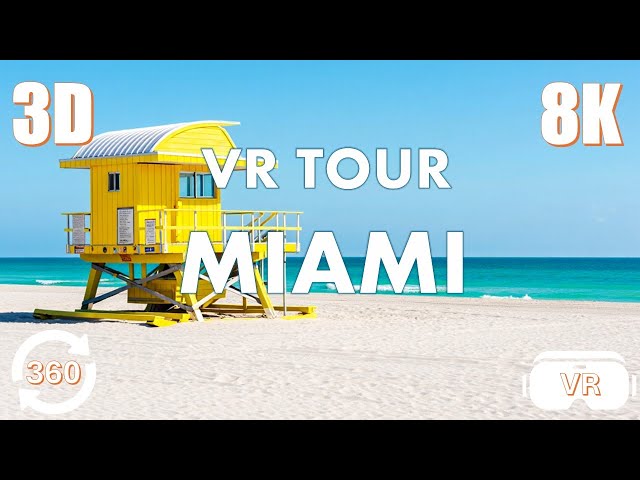Miami, USA - VR 360° Travel Video in 8K