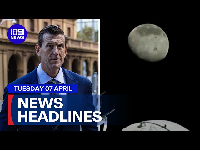 Ben Roberts-Smith arrested; Artemis II’s communications restored | 9 News Australia