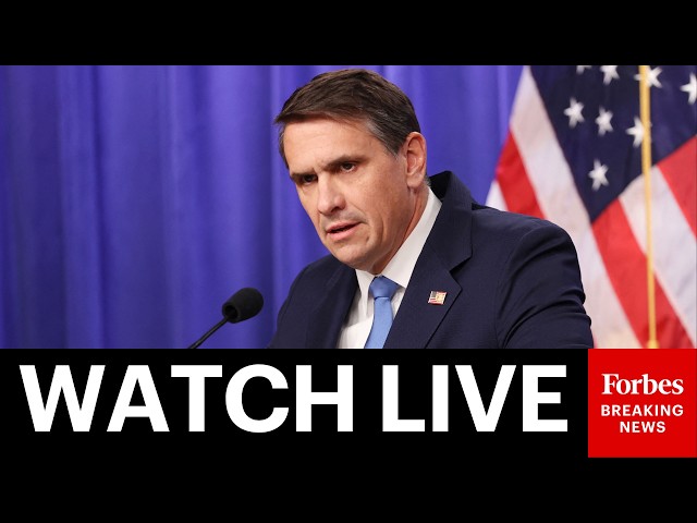 LIVE: Todd Blanche Holds First DOJ Press Briefing After Being Named Acting Attorney General