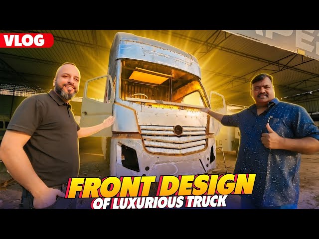 Finally Hamare Luxury Truck Ka Front Design Complete Ho Gaya 🔥 || Truck Modification