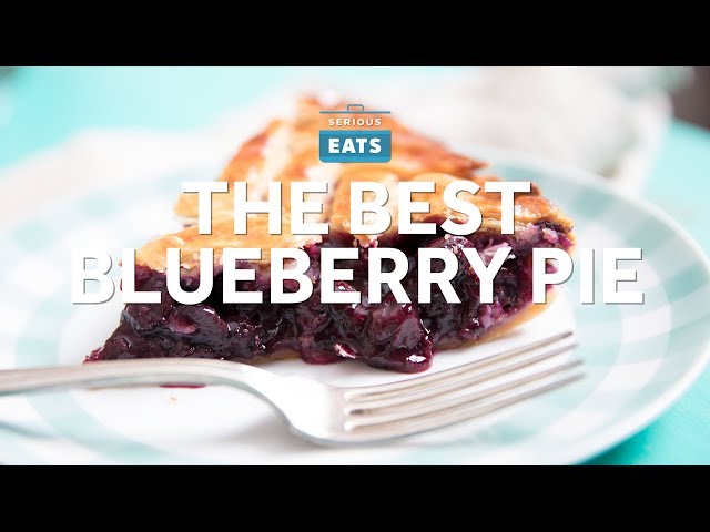 How to Make the Best Blueberry Pie