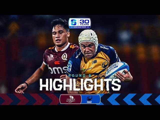 REDS v FORCE | Rd 8 Highlights | Super Rugby Pacific 2026
