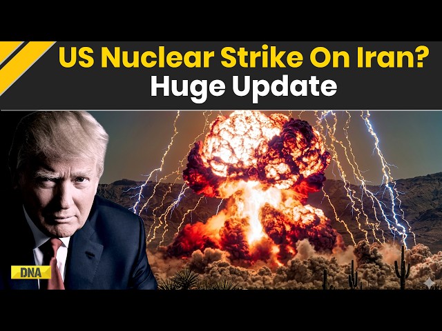 US Iran War: Trump To Drop Nuclear Bomb On Iran? Big Revelation By White House!