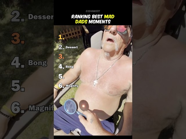 Ranking Best Mad Dads Moments