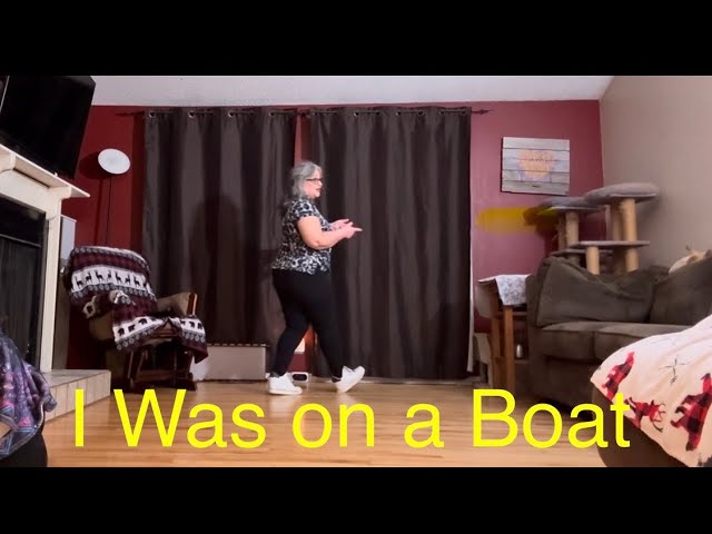 I Was On A Boat - Beginner Step by Step Line Dance Tutorial