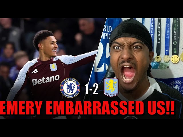 (FLAMING RANT) SEASON OVER! EMERY HAS EMBARRASSED THIS ENTIRE CLUB! CHELSEA 1-2 ASTON VILLA REVIEW