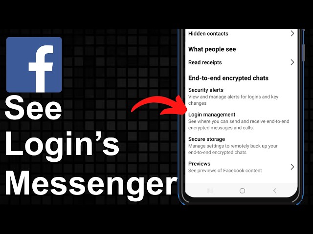 How To See Login's On Facebook Messenger (Android/IOS) 2026
