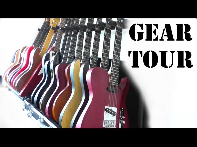 Chappers Guitar Gear Tour & I'm coming to the USA for my birthday!