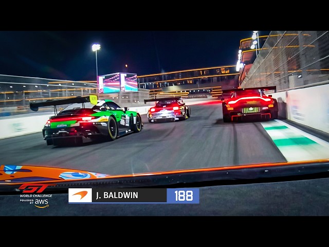 Inside a GT World Challenge Race Stint | Jeddah | Raw GT3 Onboard (No Commentary)