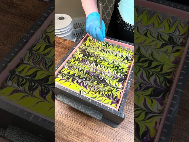 ENBY Essence Soap! For Non-Binary Pride! #soapmaking #barsoap #enby #nonbinarypride #soapcutting