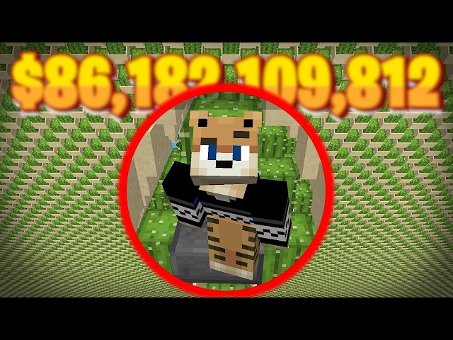 Profit from 6 YEARS of MASSIVE AFK Cactus Farm... | Hypixel Skyblock