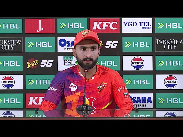 Yasir Khan Press Conference | Peshawar Zalmi vs Rawalpindiz | Match 3 | HBL PSL 11 | MZB1K