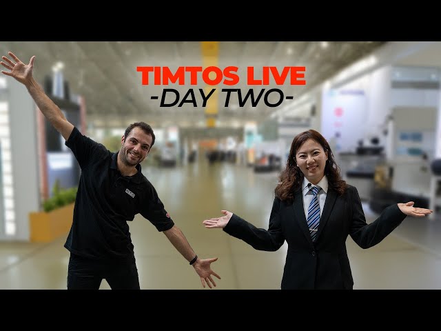 How did they get the machines up these four floors?! - TIMTOS Livestream