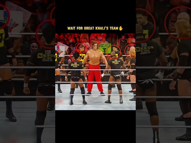 John Cena's Team Help Great Khali 💯| #ytshorts #wwe