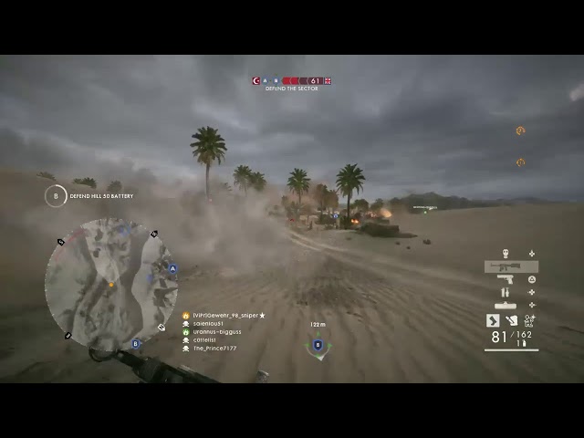 Battlefield1:Sniper moment#2