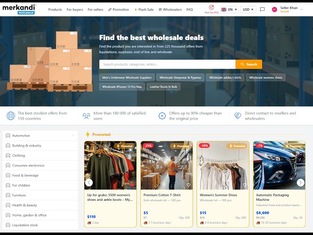 Build a Merkandi-Like B2B Wholesale Marketplace with Next.js & TypeScript (Full Script)