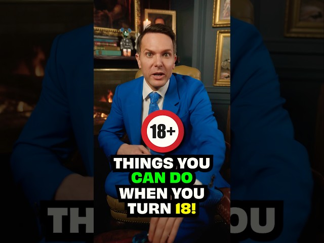 You Can Only Do This When You’re 18! #law #education
