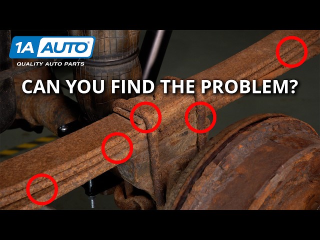 Truck Leaf Springs Broken, Noisy, or Worn Out? Check and Replace These 3 Parts and Keep on Truckin'