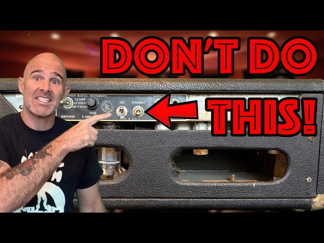 5 BIG Tube Amp Mistakes That Can Kill Your Amp!