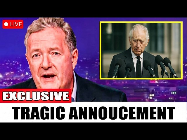5 MIN AGO: King Charles Drops Heartbreaking News