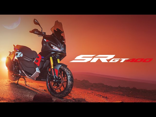 New Aprilia SR GT 400: Designed to ride beyond limits