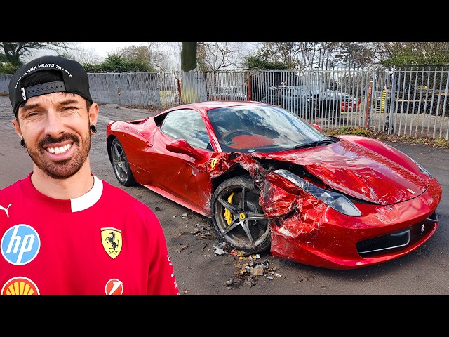 REBUILDING THE CHEAPEST FERRARI 458 