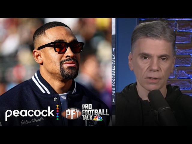 Are Eagles putting Jalen Hurts ‘on notice’ through the media? | Pro Football Talk | NFL on NBC