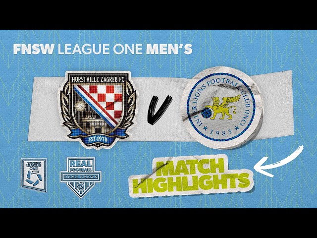 FNSW League One Men's Round 3 Highlights - Hurstville Zagreb v Inter Lions