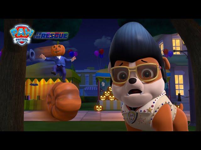 NEW! Rubble Saves Halloween | PAW Patrol: To The Rescue | Cartoons for Kids